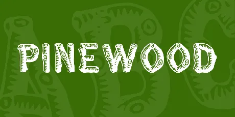 Pinewood font