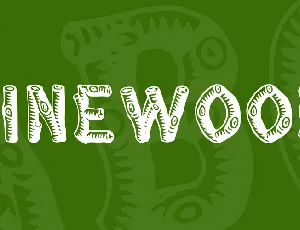 Pinewood font