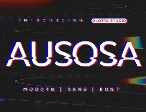 Ausosa font