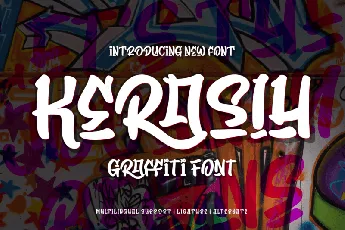 Keraasih font