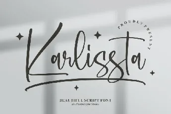 Karlissta font