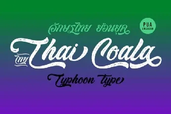 Thai Coala font