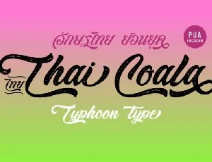 Thai Coala font