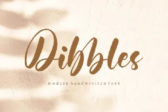 Dibbles font