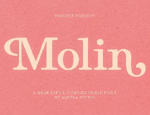 Molin font