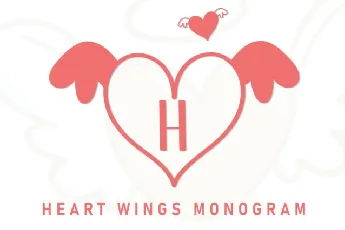 Heart Wings Display font