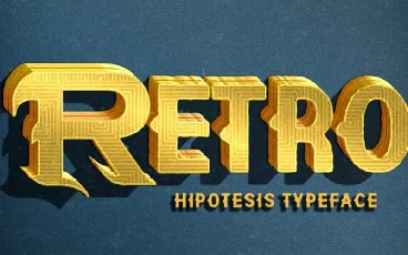 Hypothesis Display font