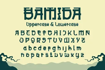 BAMIDA font