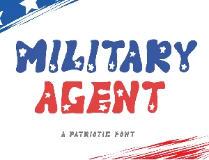 Military Agent font