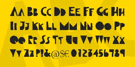 Qut'n'torn font