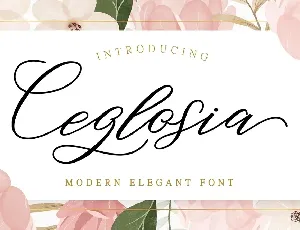 Ceglosia font