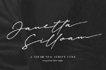 Janetta Silloam font