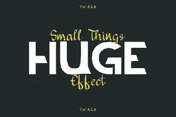 THIAGA Duo font