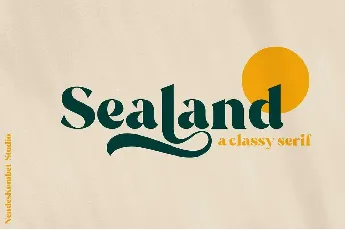 Sealand font