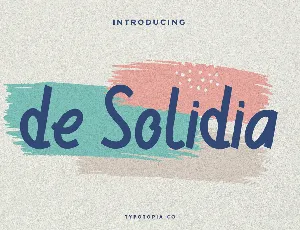 de Solidia font