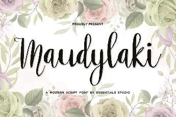 Maudylaki font