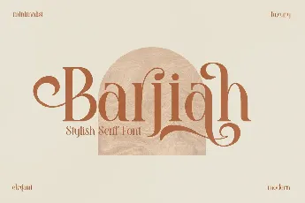 Barjiah font