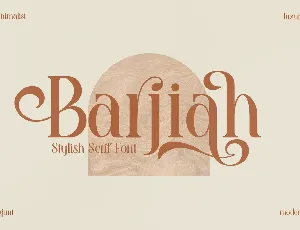 Barjiah font