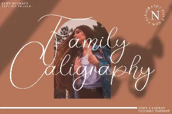 Family Caligraphy font