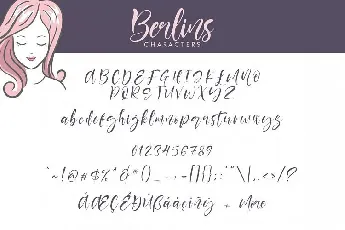 Berlins Script font