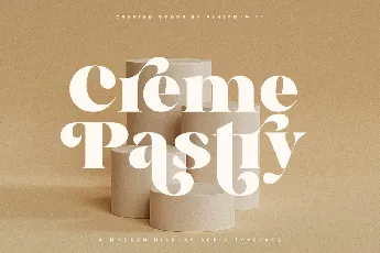 Creme Pastry font