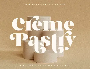 Creme Pastry font