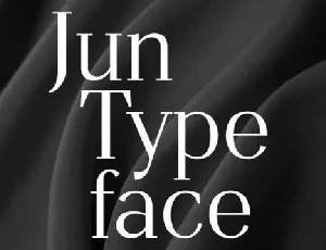 Jun font