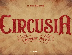 Circusia font