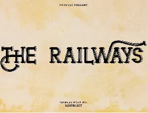 The Railways Demo font