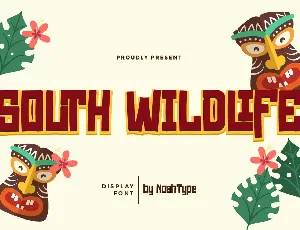 South Wildlife Demo font