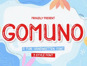 Gomuno font