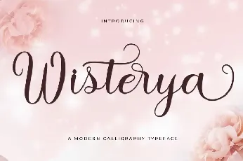 Wistina Script font