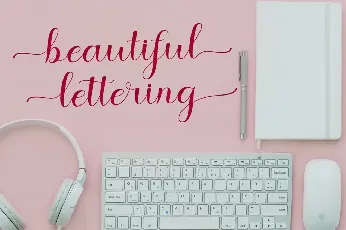 Wistina Script font