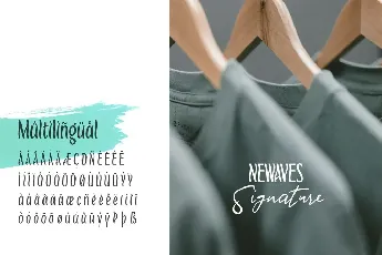 Newaves font