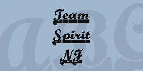 Team Spirit NF font