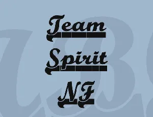 Team Spirit NF font