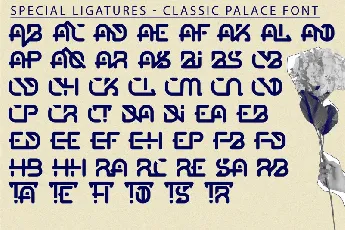 Classic Palace font