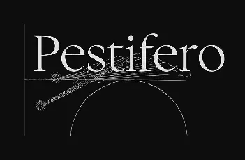 Pestifero font