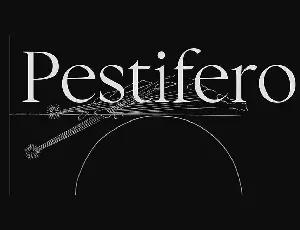 Pestifero font