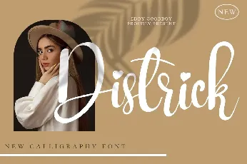 Districk font