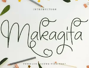 Makagifa Script font