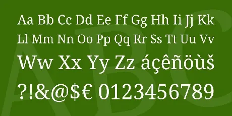 Noto Serif Family font