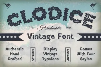 Clodice Vintage font