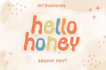 Hello Honey Display font