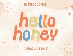 Hello Honey Display font