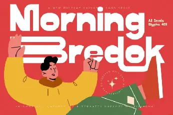 Morning Bredok font