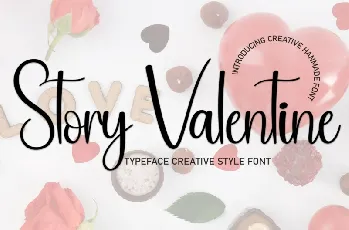 Story Valentine Script font