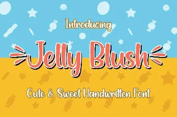 Jelly Blush Handwritten Script font