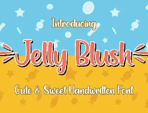 Jelly Blush Handwritten Script font