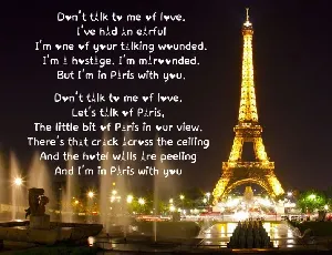 Love in Paris font